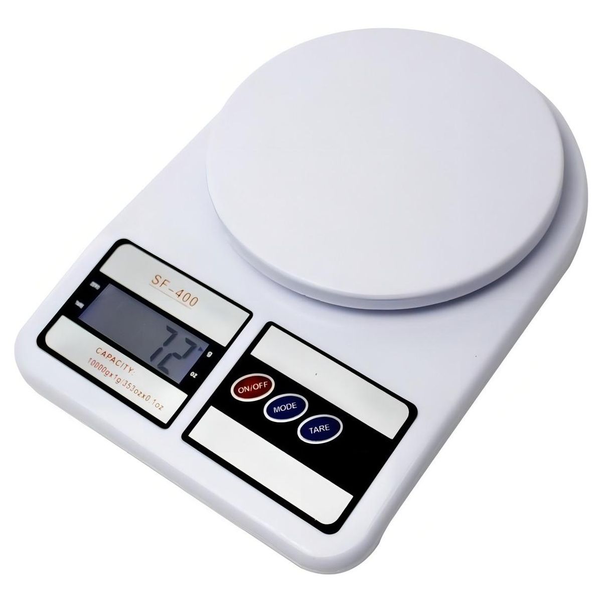 GENERICO - Balanza Digital de Cocina Ydtech SF-400 - 10kg de Capacidad