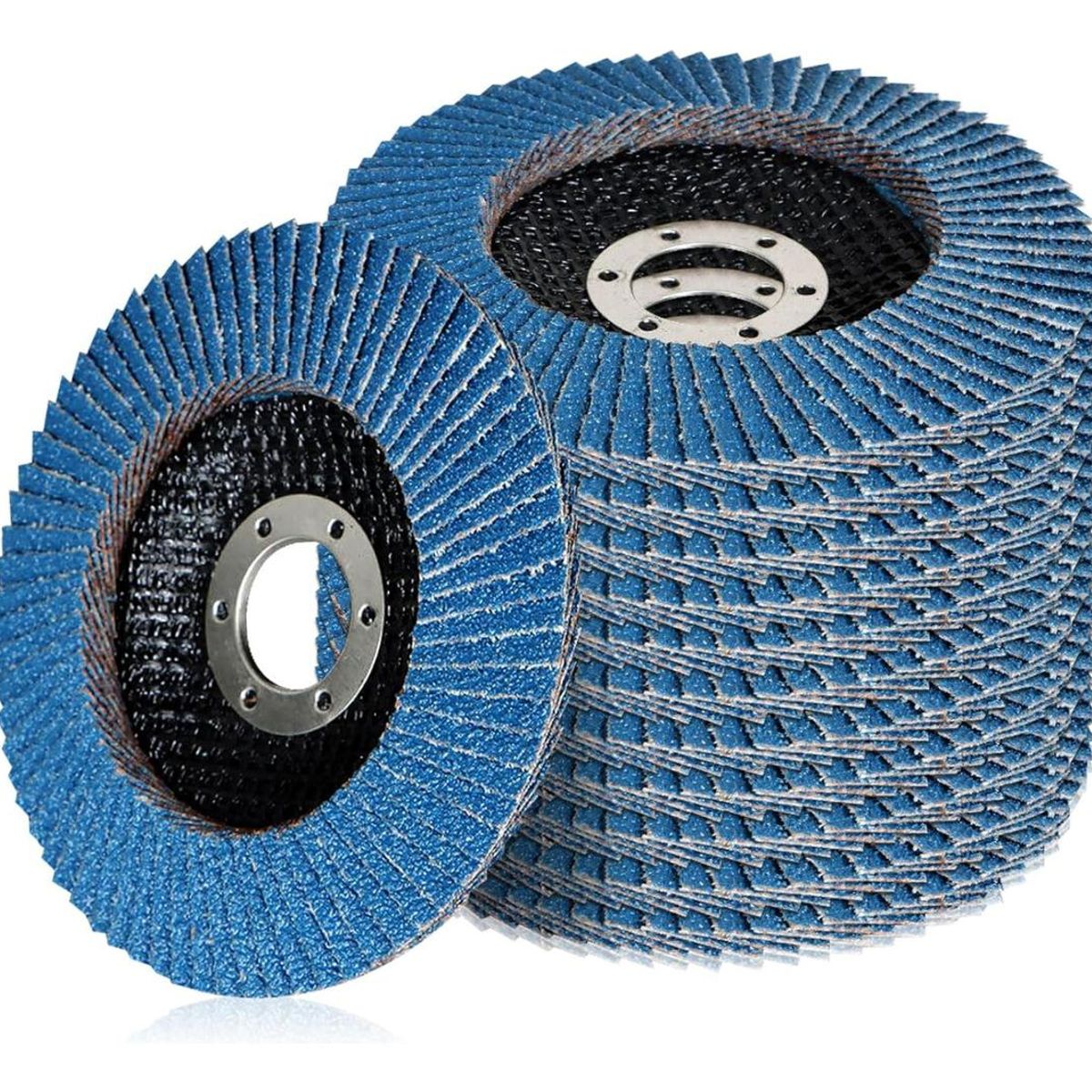 GENERICO - Pack de 10 Discos de Lija para Madera 115x22mm