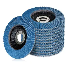 GENERICO - Pack de 10 Discos de Lija para Madera 115x22mm