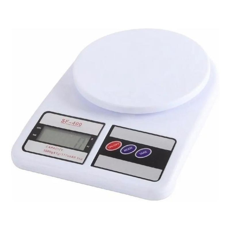 GENERICO - Balanza Digital de Cocina con Función Tara hasta 10 Kg
