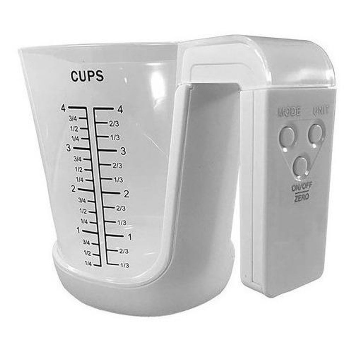 GENERICO - Balanza Digital de Cocina con Jarra Medidora y Pantalla LED