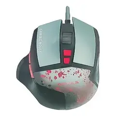 GENERICO - Mouse Gamer Ergonómico Aoas K80 con Luz LED y 3200 DPI