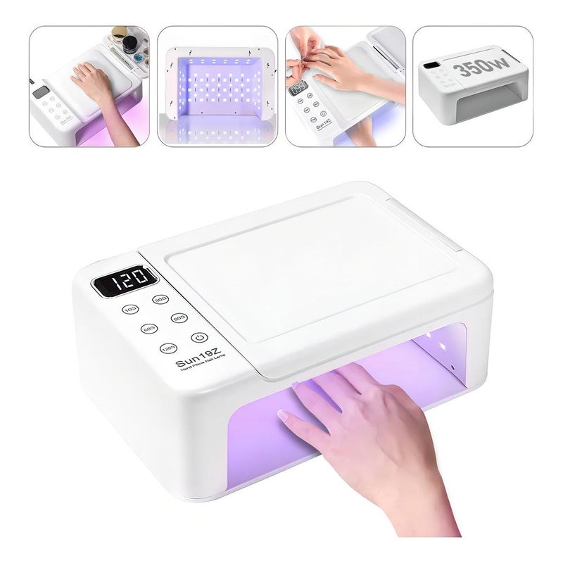 GENERICO - Lámpara UV LED para Secado de Uñas 350W
