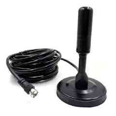 GENERICO - Antena HD Interior para TV Digital con Cable Coaxial