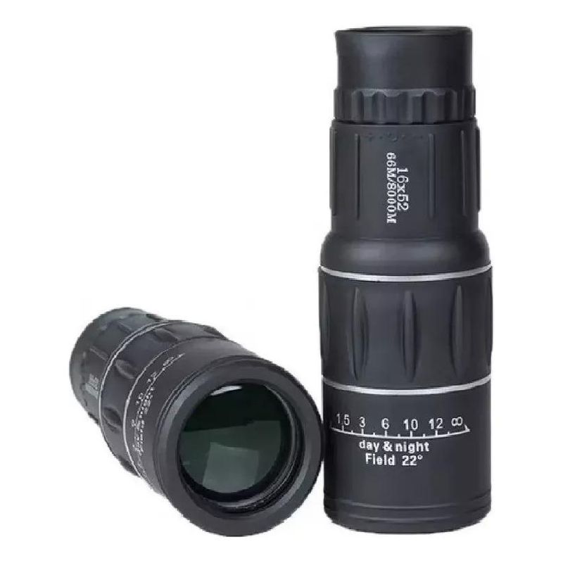 GENERICO - Monocular Potente de Largo Alcance 16x con Enfoque Dual