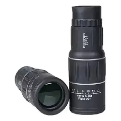 GENERICO - Monocular Potente de Largo Alcance 16x con Enfoque Dual