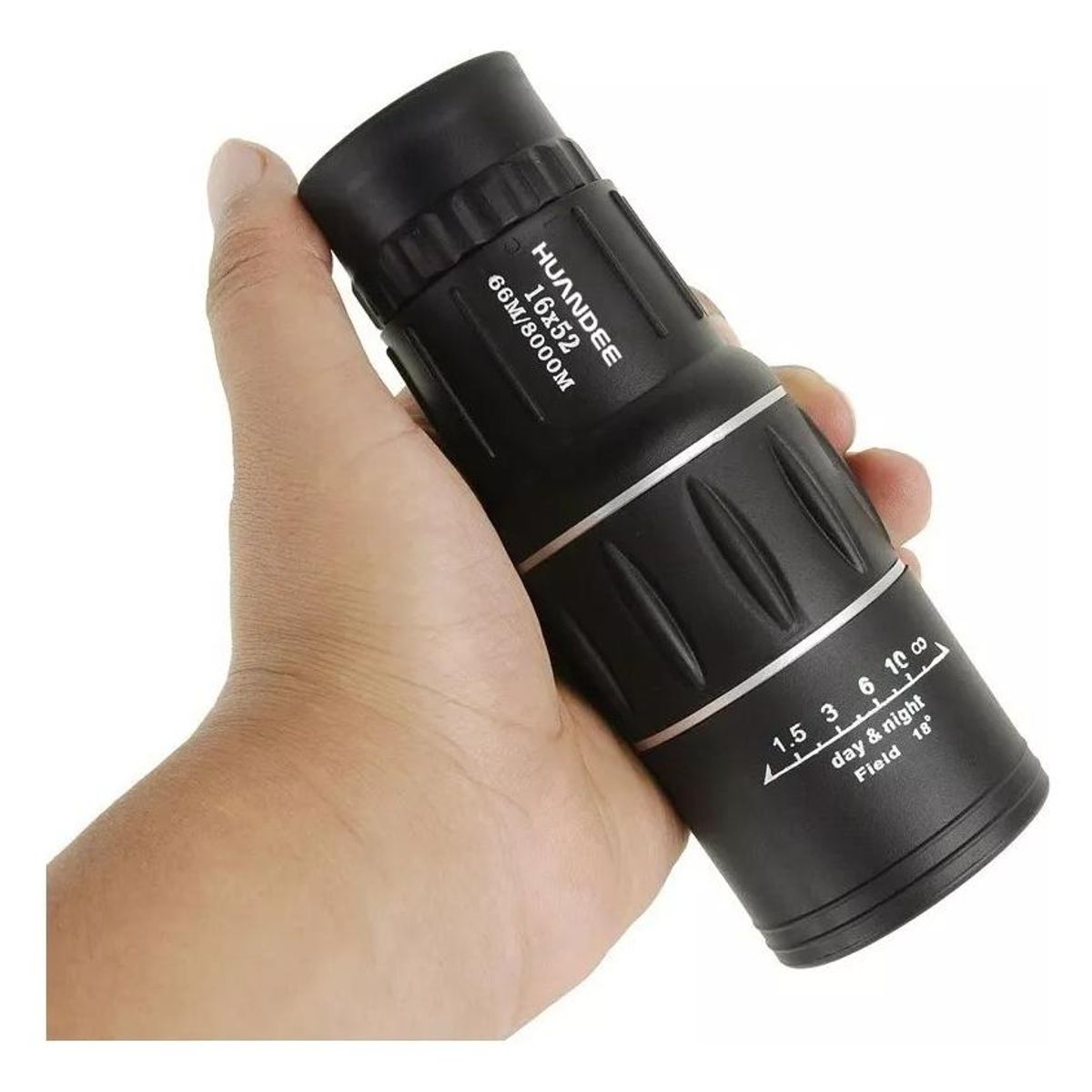 GENERICO - Monocular Potente de Largo Alcance 16x con Enfoque Dual