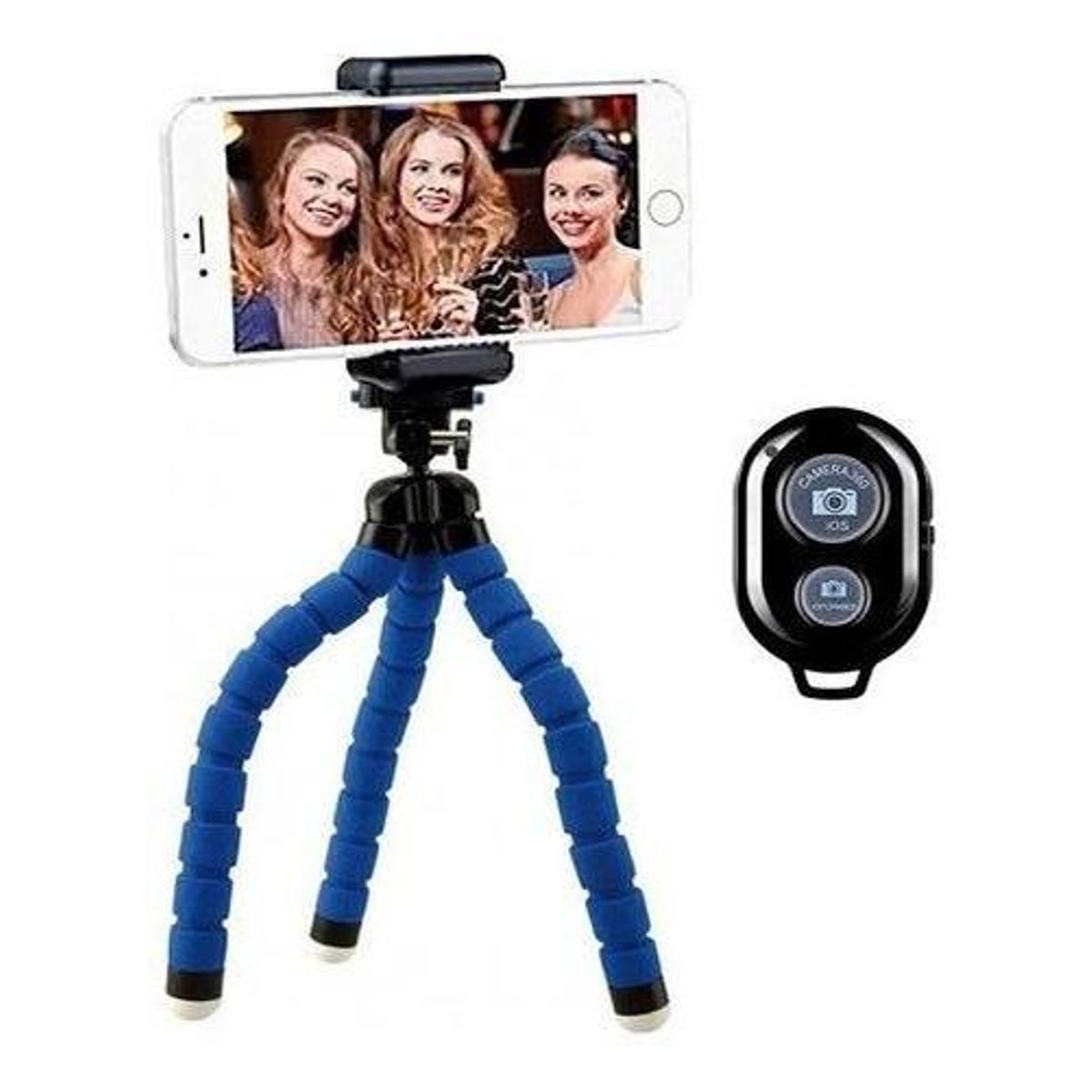 GENERICO - Mini Trípode Bluetooth ST04 de 27 cm con Control Remoto.