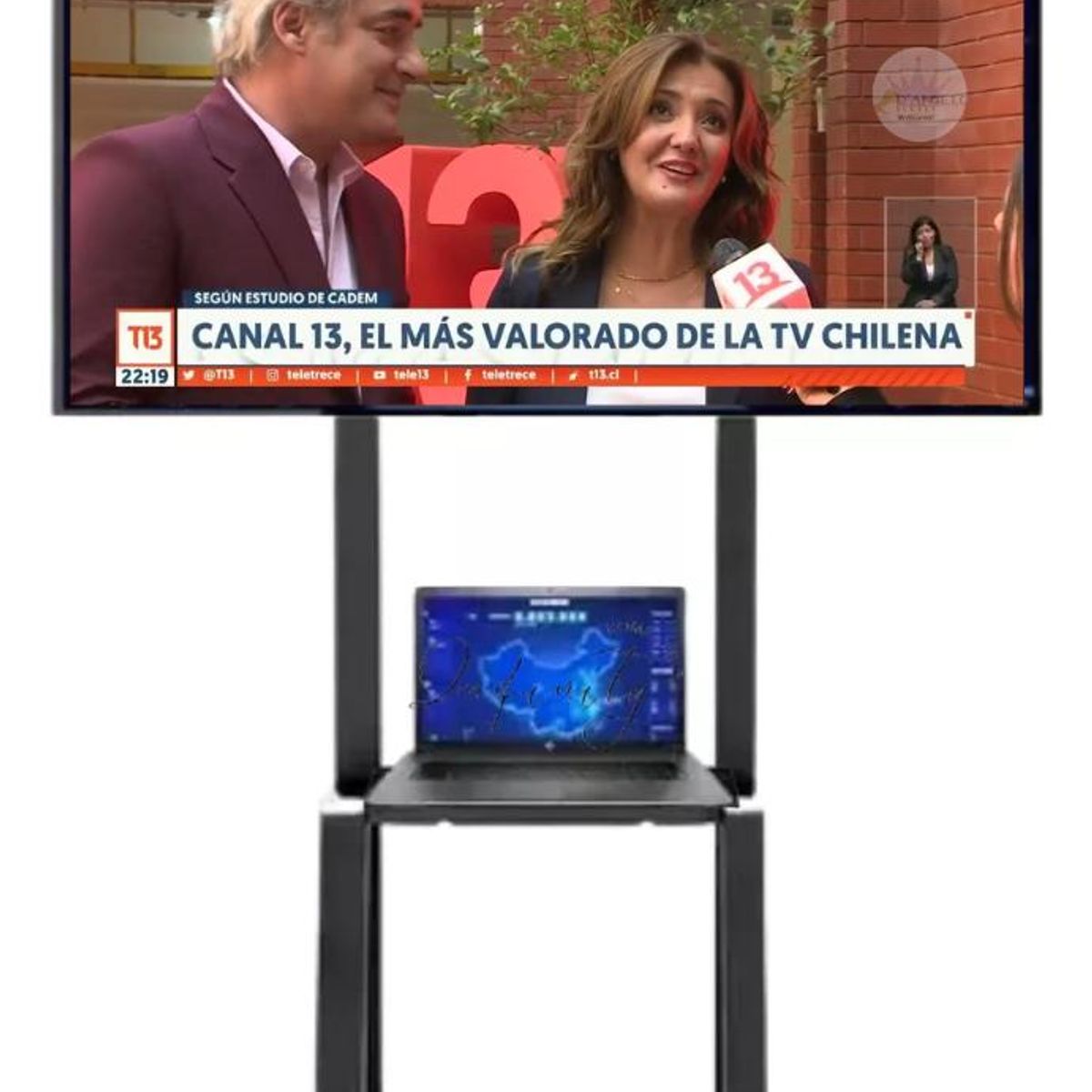 GENERICO - Soporte Móvil para TV con Ruedas 32" a 70"