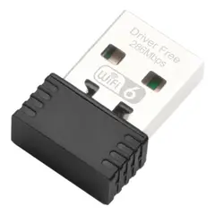 GENERICO - Adaptador WiFi 6 USB Inalámbrico 24GHz para PC