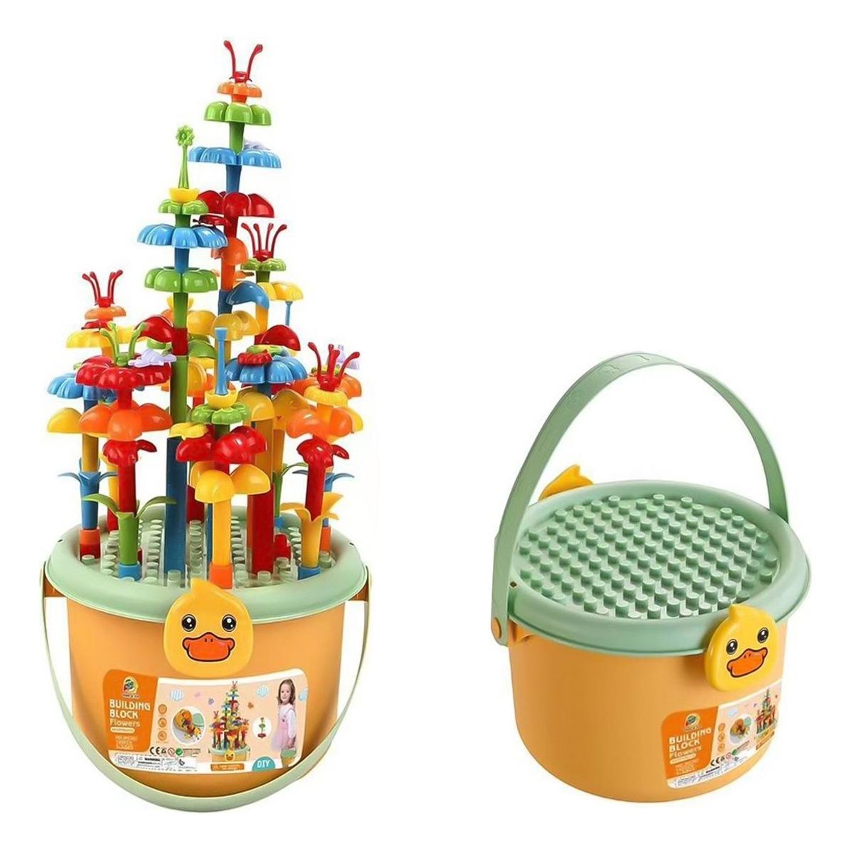 GENERICO - Juego Didáctico de Construcción con 142 Bloques para Niños