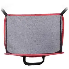 GENERICO - Organizador Multifuncional para Auto con Diseño Liso Negro