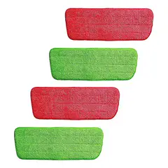 GENERICO - Pack de 4 Repuestos de Microfibra para Mopa de Spray