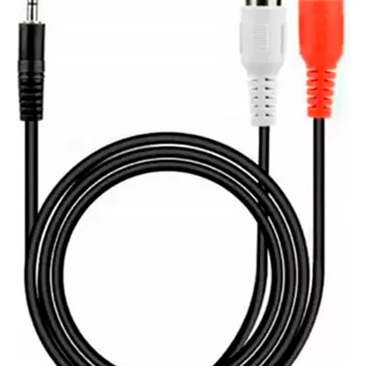 GENERICO - Cable RCA Audio 5 Metros Dual 35mm Macho a RCA