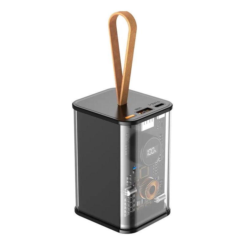 GENERICO - Batería Portátil de 20000mAh con Carga Rápida 65W