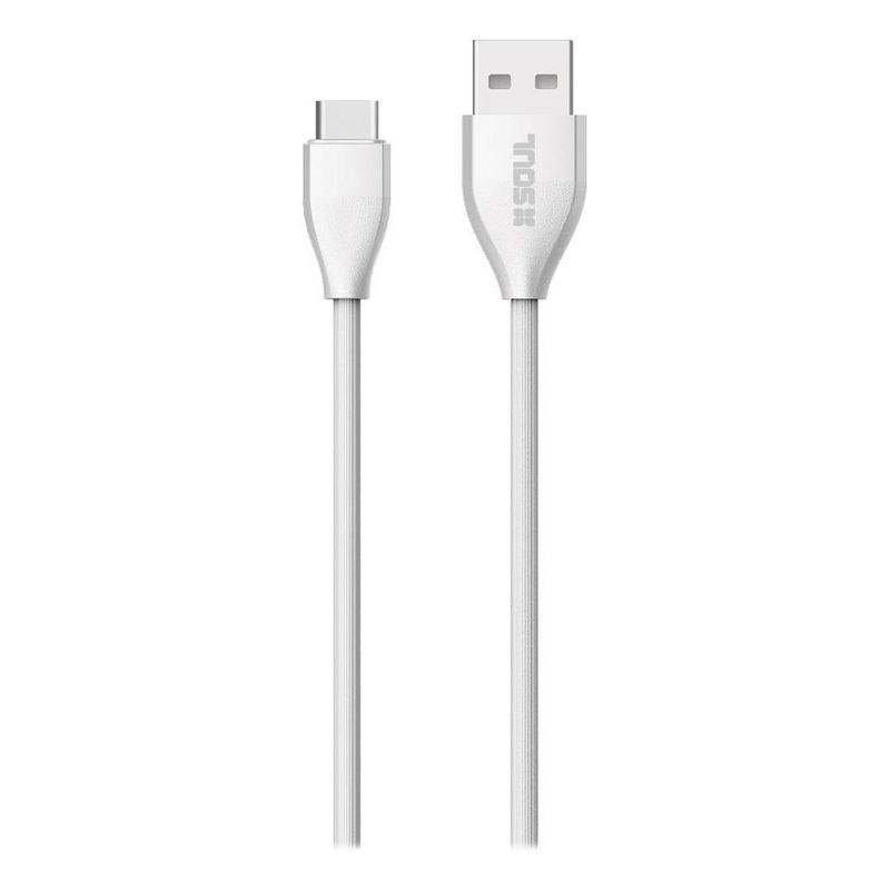 GENERICO - Cable USB Tipo C 2m 20A Carga Rápida Soft Blanco