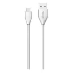 GENERICO - Cable USB Tipo C 2m 20A Carga Rápida Soft Blanco