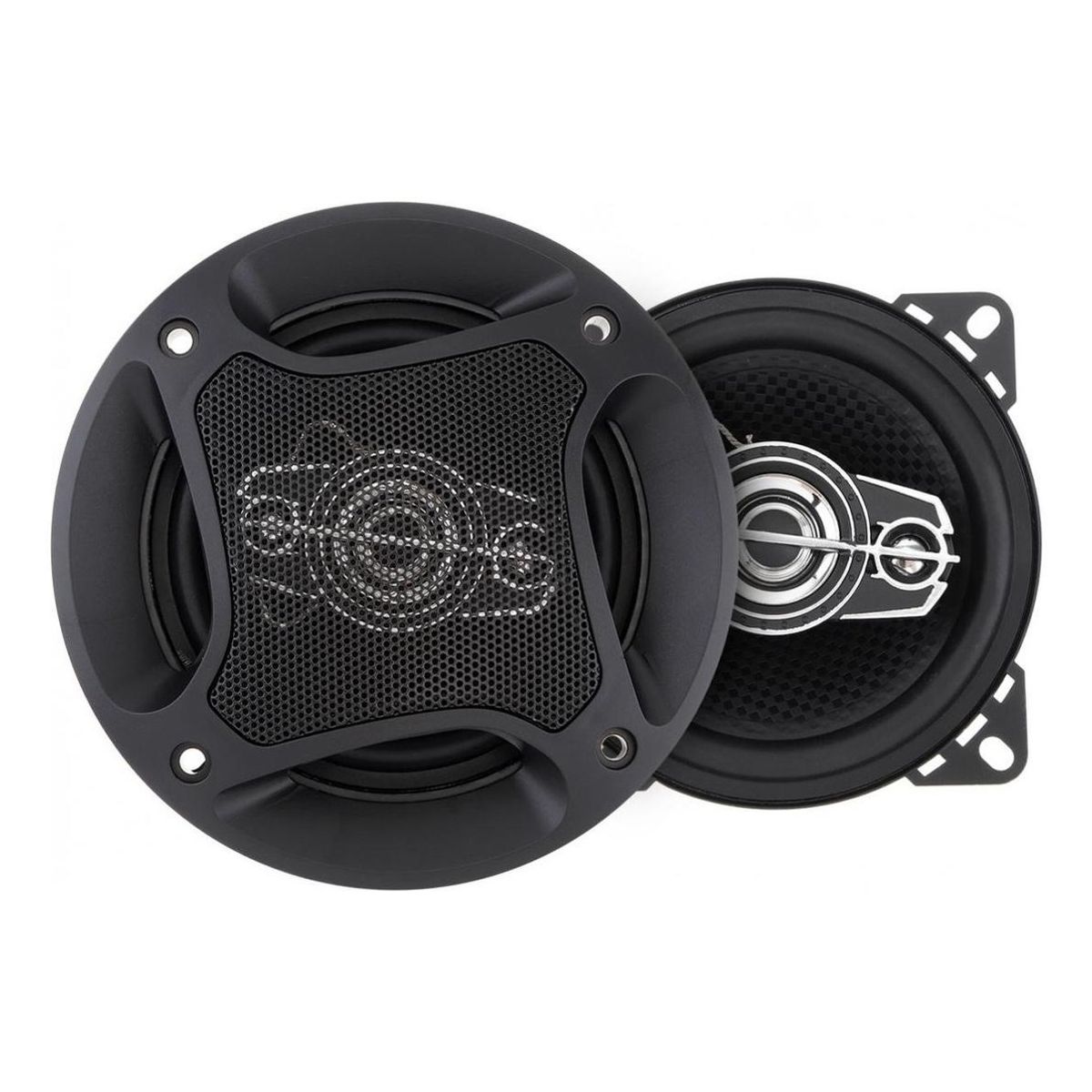 GENERICO - Kit de 2 Parlantes Coaxiales 10 cm 250W para Auto