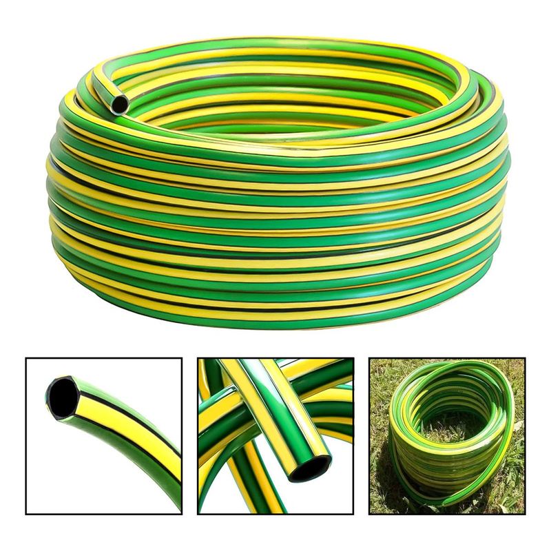 GENERICO - Manguera Reforzada para Riego de Jardín 50m PVC UV
