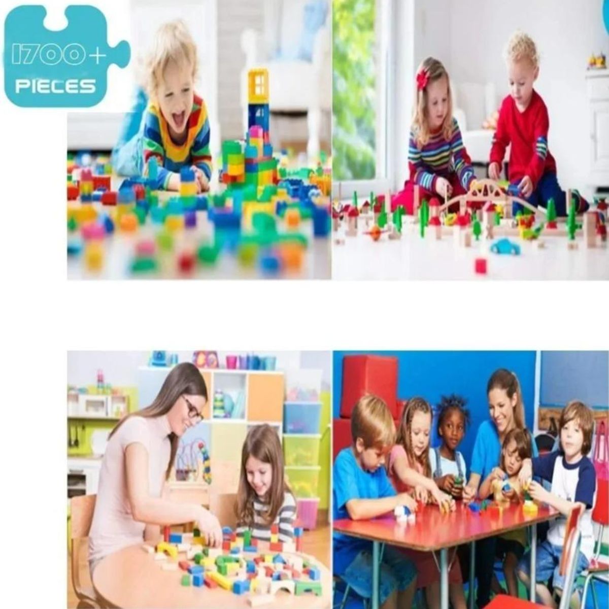 GENERICO - Set de Construcción Mini Blocks 3D - 2760 Piezas