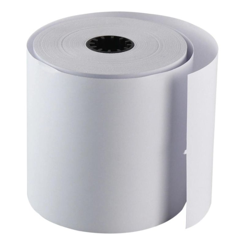 GENERICO - Rollo de Papel Térmico 80mm x 80m - 48gr