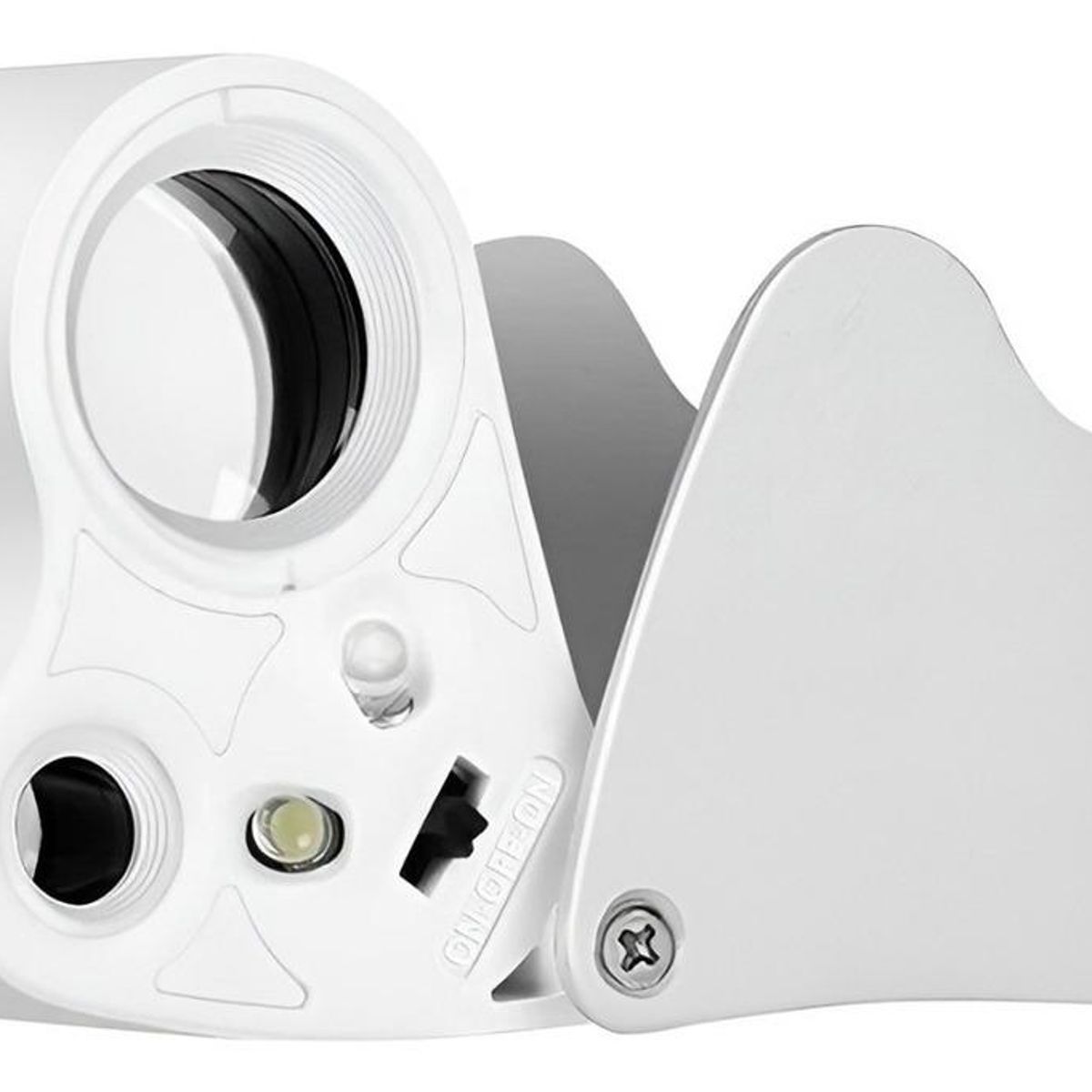 GENERICO - Lupa Geológica Plegable con Luz LED 30x 60x