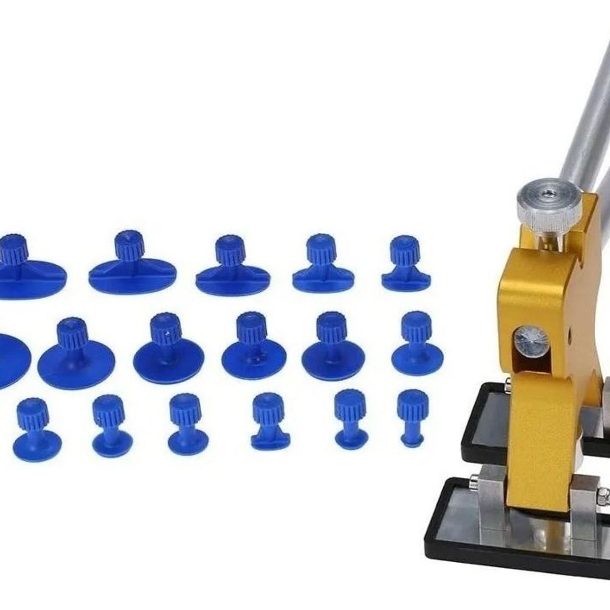 GENERICO - Kit de Desabollado con Ventosas para Reparación de Autos