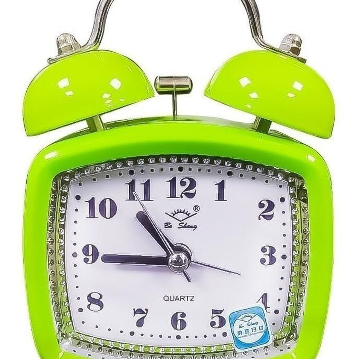 GENERICO - Reloj Despertador Retro Metálico con Campana