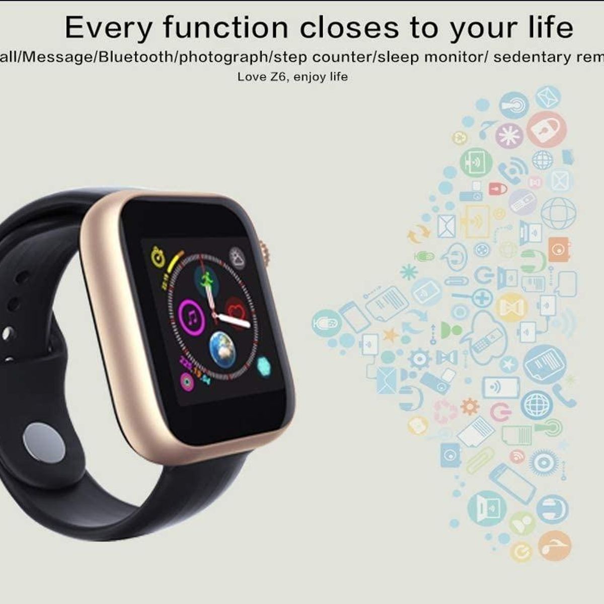 GENERICO - Smartwatch con Monitoreo de Salud y Actividad