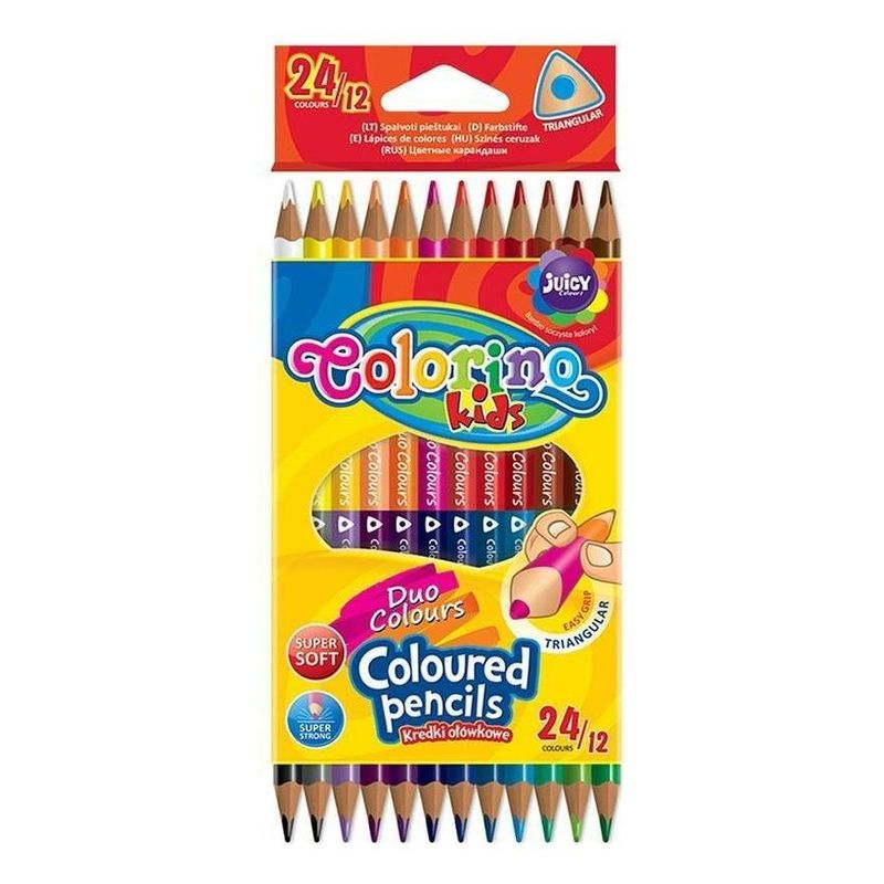 GENERICO - Kit de 12 Lápices Pastel de Colores Vibrantes para Dibujo