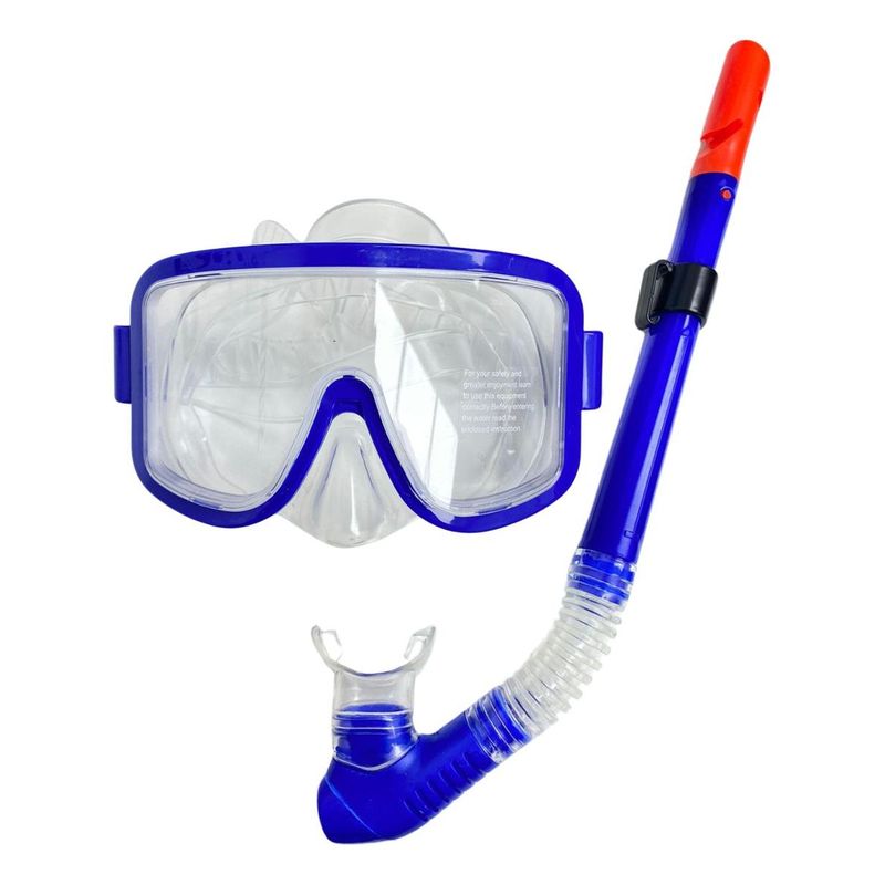 GENERICO - Máscara Snorkel para Adultos y Niños con Visión Amplia