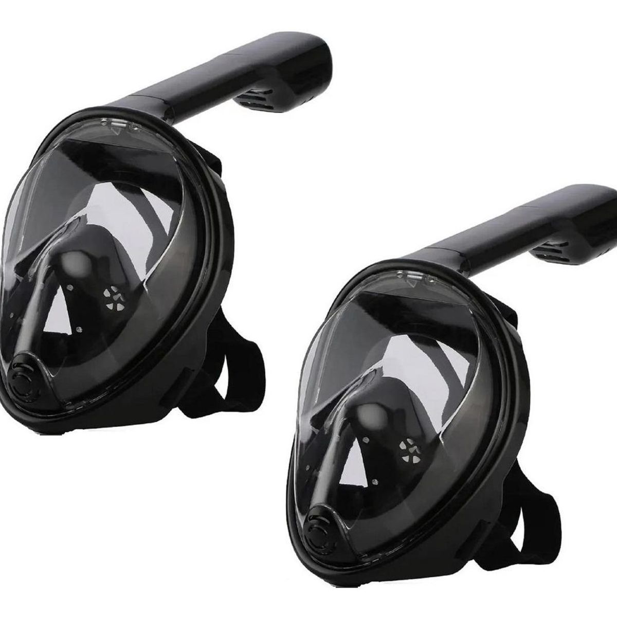 GENERICO - Máscara Snorkel Full Face para Buceo con Visión 180°