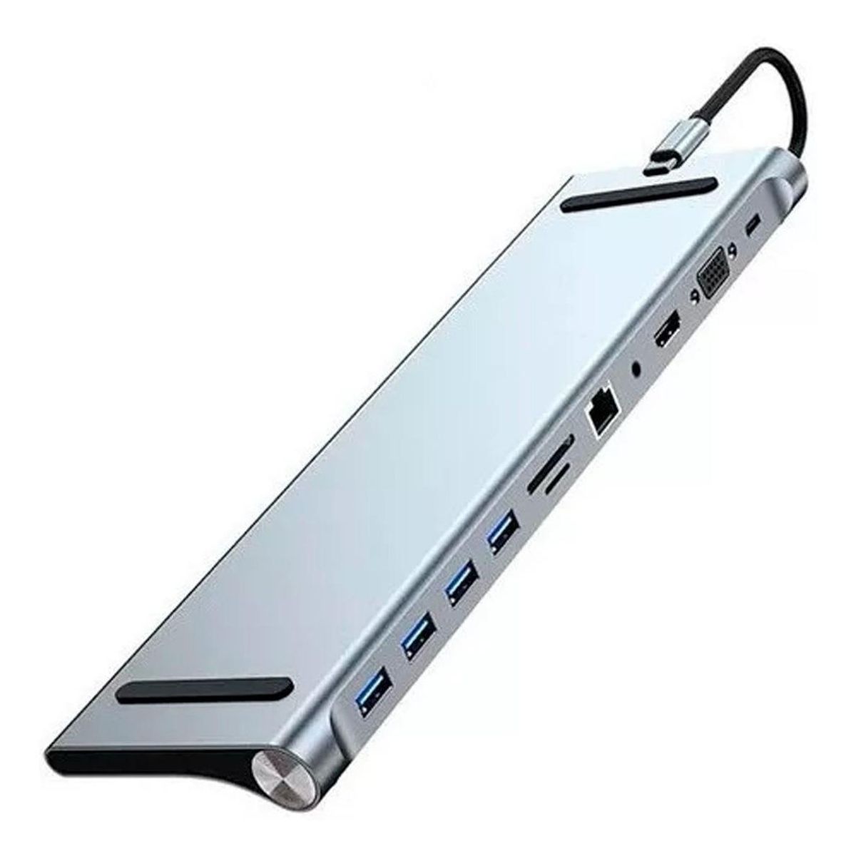 GENERICO - Hub USB Tipo C 11 en 1 para Notebook con HDMI y Ethernet