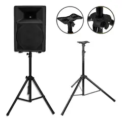 GENERICO - Atril Soporte de Parlante Tripode Metalico Regulable 180 cm