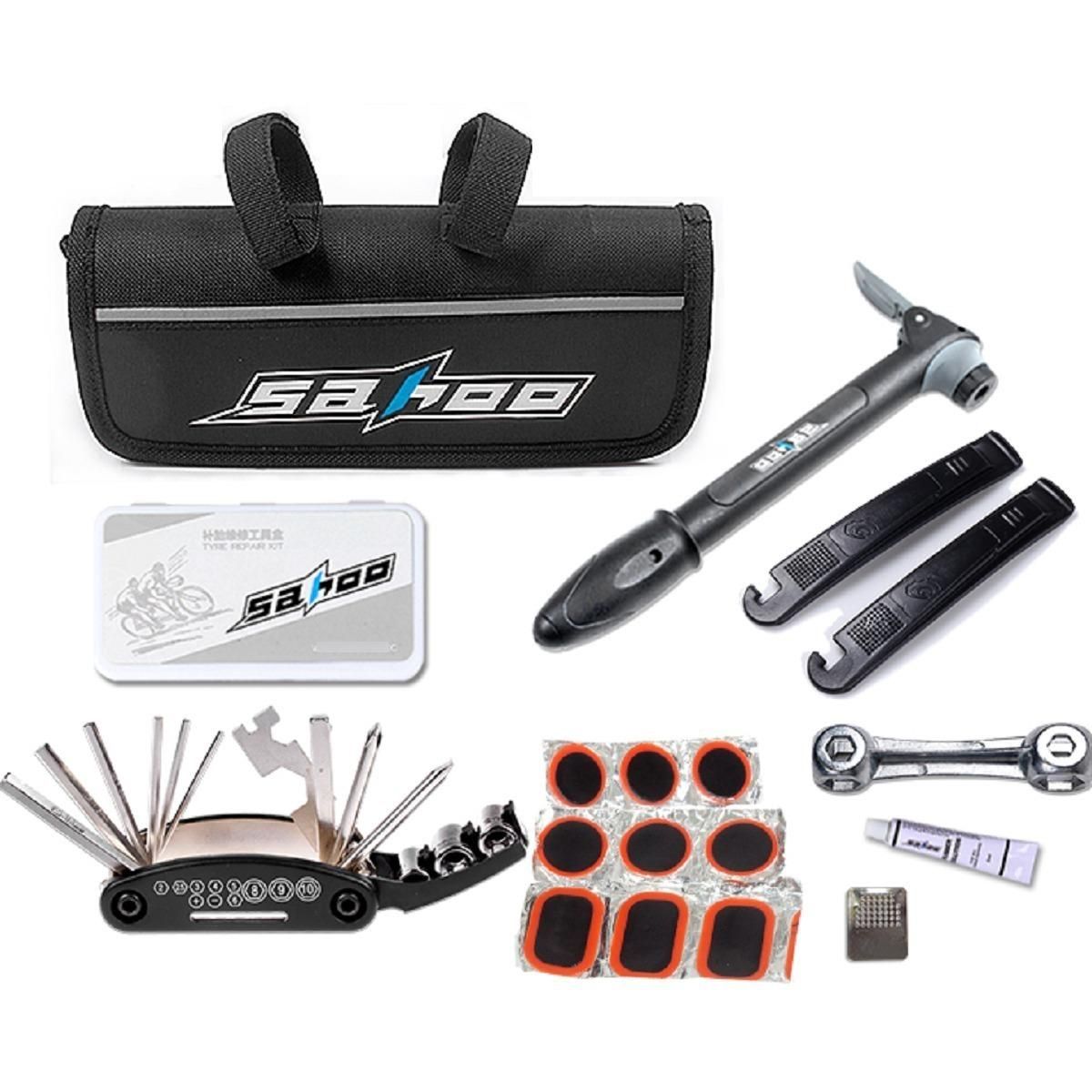 GENERICO - Kit Completo de Herramientas para Bicicletas - 16 en 1