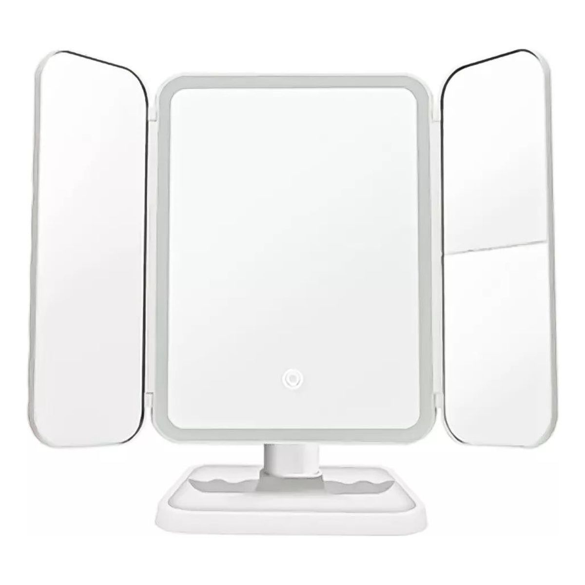 GENERICO - Espejo de Maquillaje con Aumento y Luz LED 3X