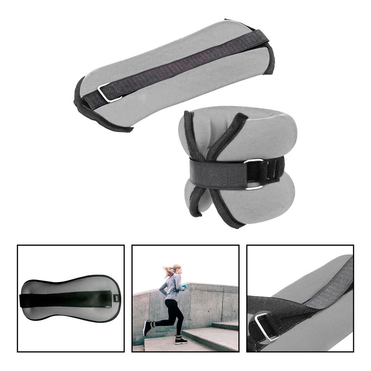 GENERICO - Pesas de Tobillo y Muñeca de 2kg para Ejercicio