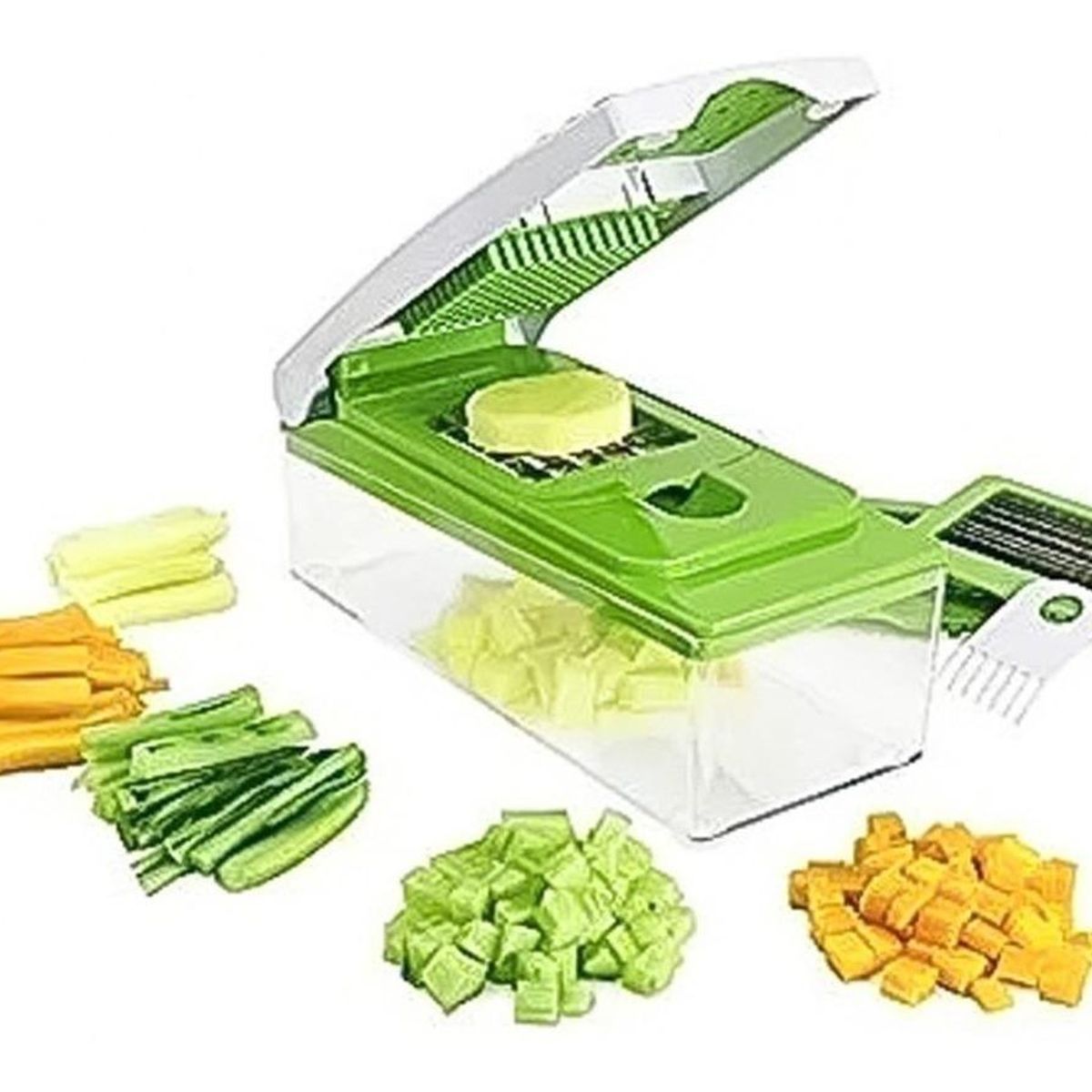 GENERICO - Cortador y Picador de Verduras Multiuso con Accesorios