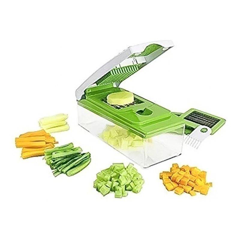 GENERICO - Cortador y Picador de Verduras Multiuso con Accesorios