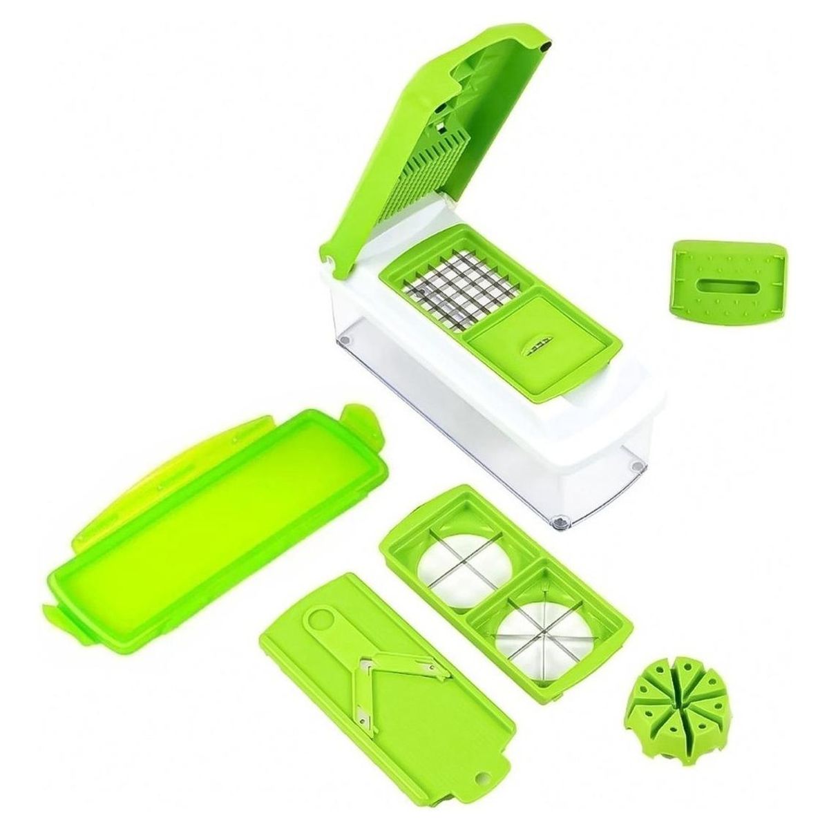 GENERICO - Cortador y Picador de Verduras Multiuso con Accesorios