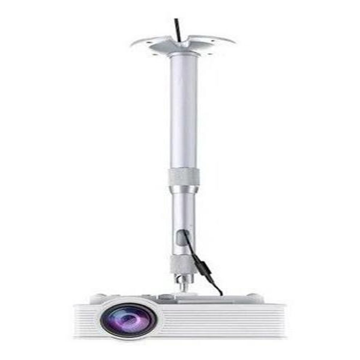 GENERICO - Soporte de Techo para Proyector y Cámara Aluminio Ajustable