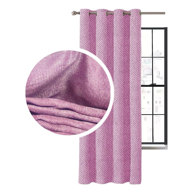 GENERICO - Cortina Semi Blackout 85% Lurex 140x220 cm