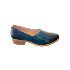 HERIEL - Zapato Negro Bajo Charol Mujer.
