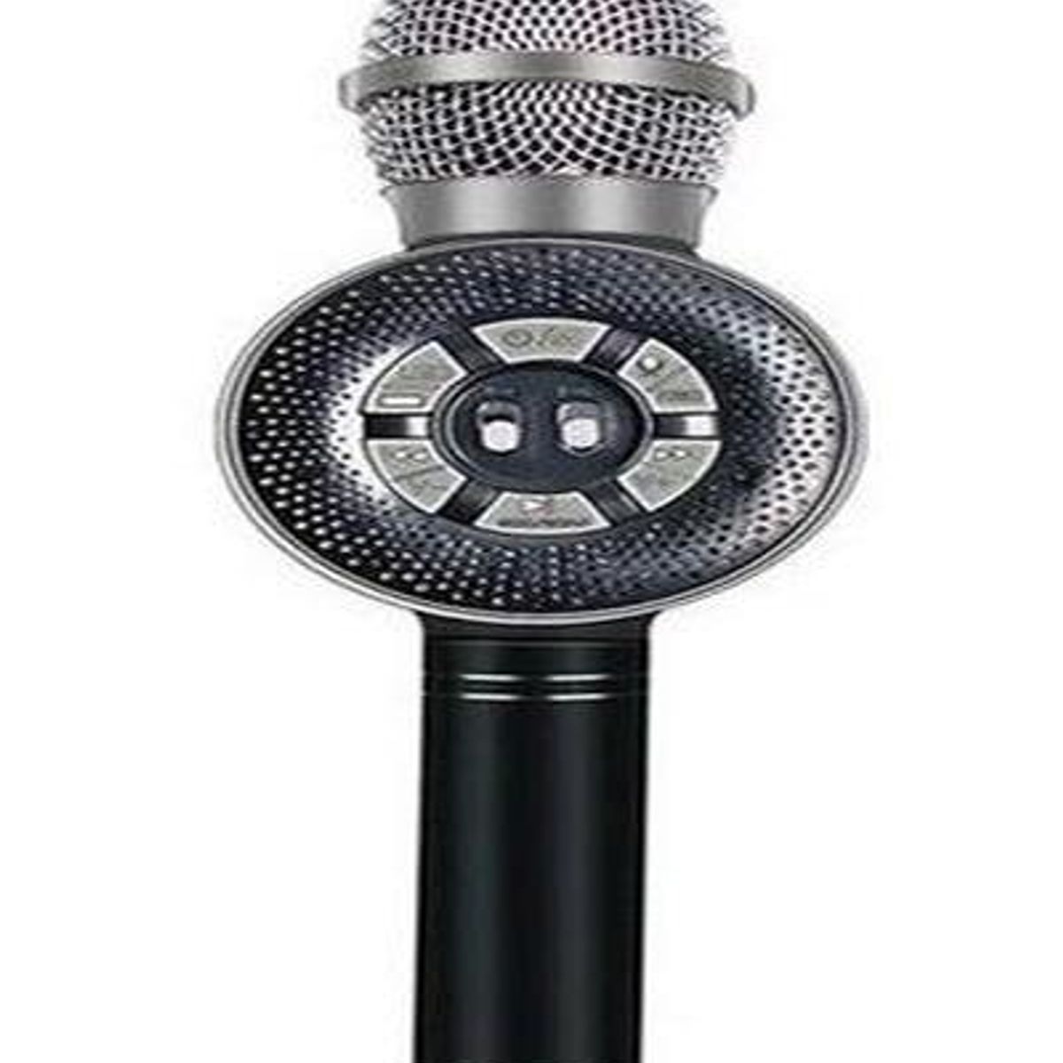 GENERICO - Micrófono Karaoke Bluetooth con Luces RGB y Modificador de Voz