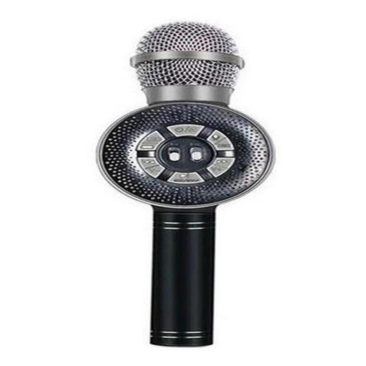 GENERICO - Micrófono Karaoke Bluetooth con Luces RGB y Modificador de Voz