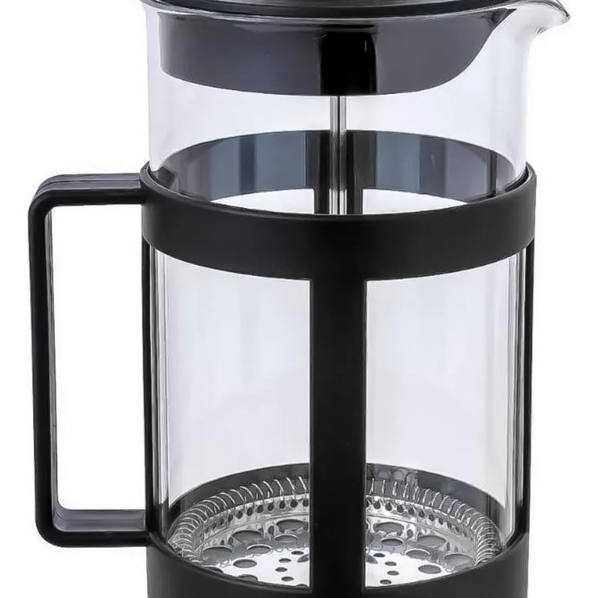 GENERICO - Cafetera Francesa de Vidrio 600ml con Filtro de Acero