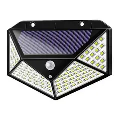 GENERICO - Foco Solar LED 100W con Sensor de Movimiento para Jardín