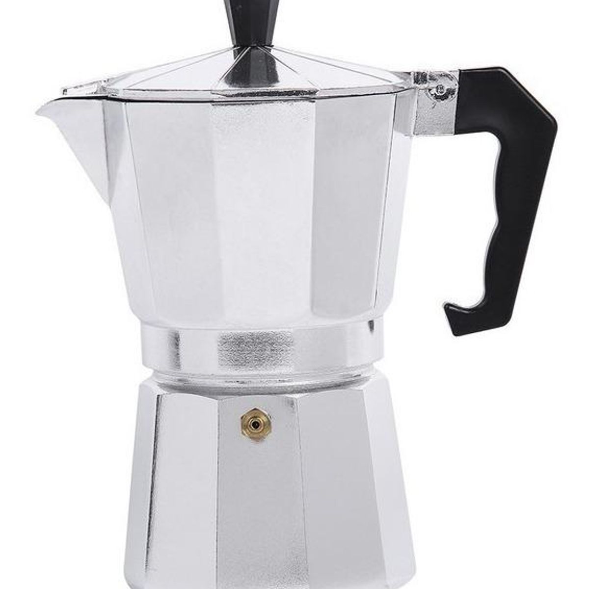 GENERICO - Cafetera Italiana Portátil de Aluminio 3 Tazas