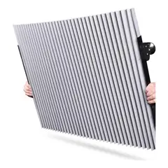 GENERICO - Parasol Universal para Auto 100x65 cm Protección UV