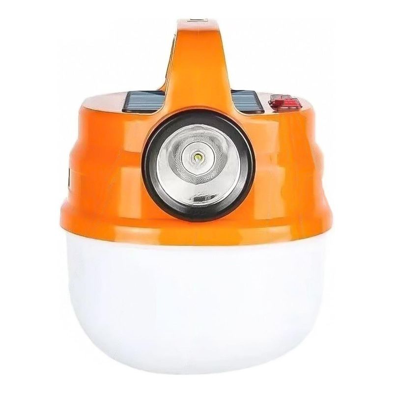 GENERICO - Lámpara Solar Recargable Led con Indicador de Carga